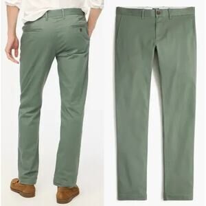 J Crew Factory | NWOT | Slim-fit flex chino pant Green | Men's Sz 30x30